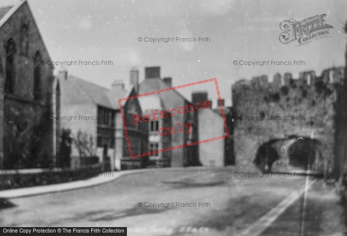Photo of Tenby, Five Arches And R.C.Church 1898