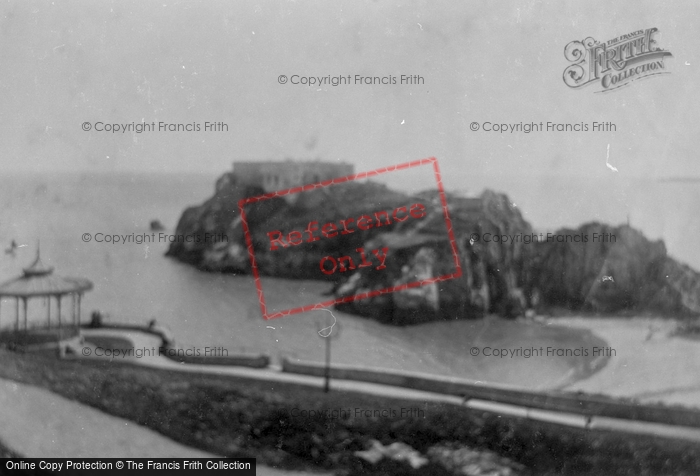 Photo of Tenby, Fort And New Bandstand 1898