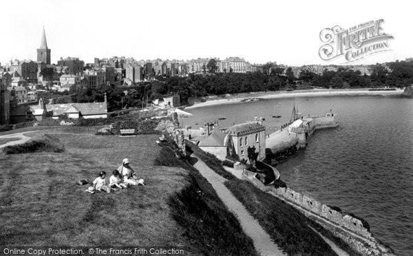 Photo of Tenby, From Castle Hill 1925