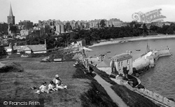From Castle Hill 1925, Tenby