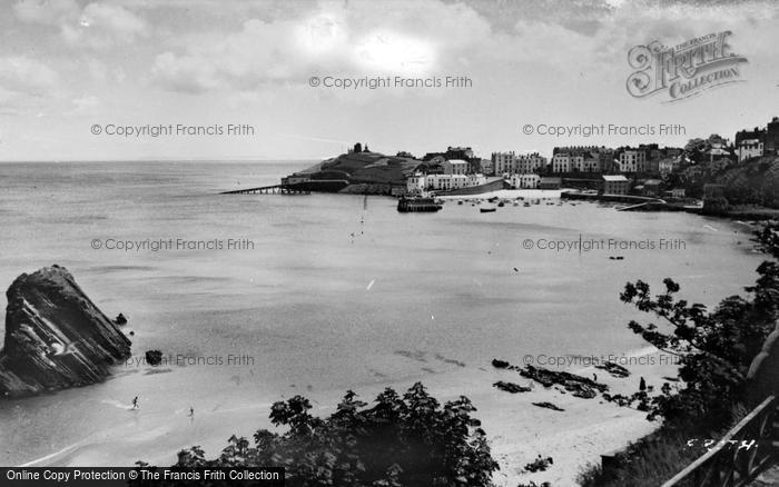 Photo of Tenby, Goscar Roack And Harbour c.1960