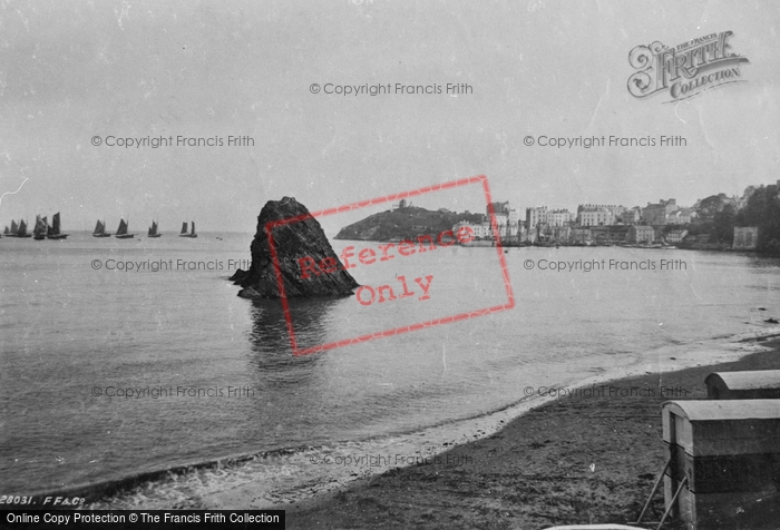Photo of Tenby, Goscar Rock 1890