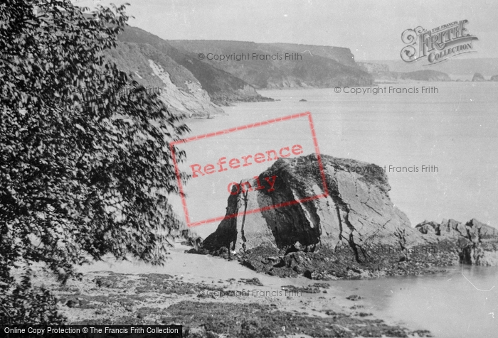 Photo of Tenby, Goscar Rock 1890