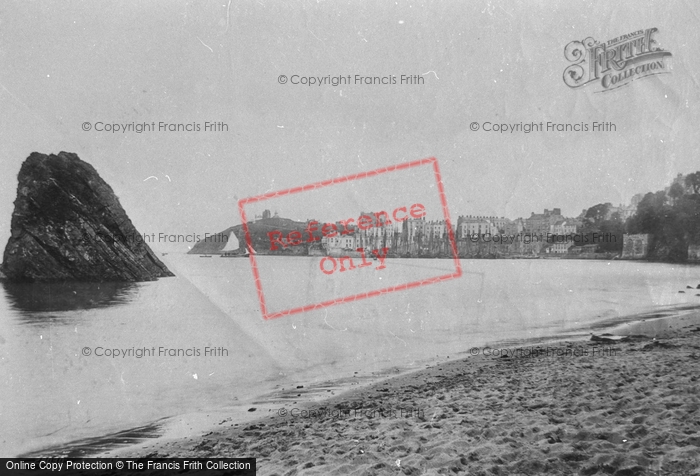 Photo of Tenby, Goscar Rock And Harbour 1890