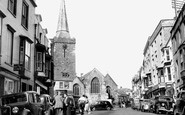 Tenby, High Street 1950