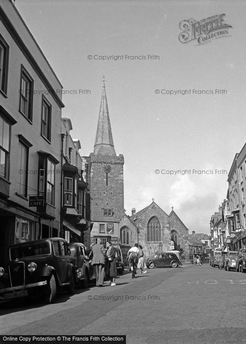 Photo of Tenby, High Street 1950