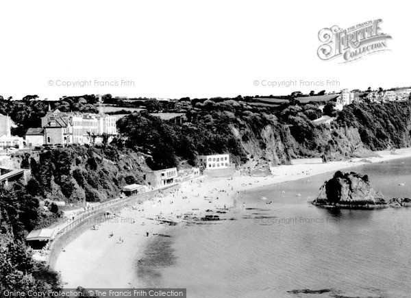 Photo of Tenby, North Beach From St Davids Hotel c.1960