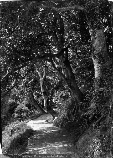 Photo of Tenby, North Sands Approach 1890
