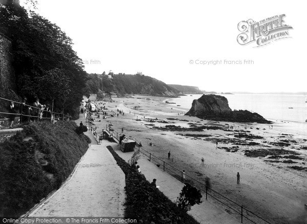 Photo of Tenby, North Sands c.1925