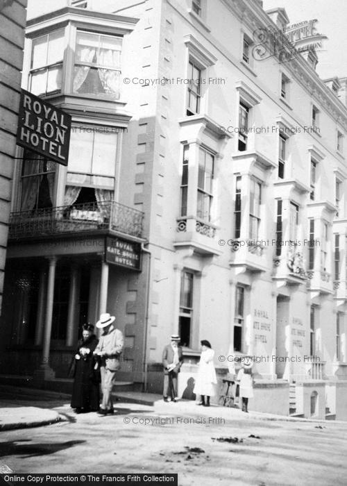 Photo of Tenby, Royal Gate House Hotel 1909