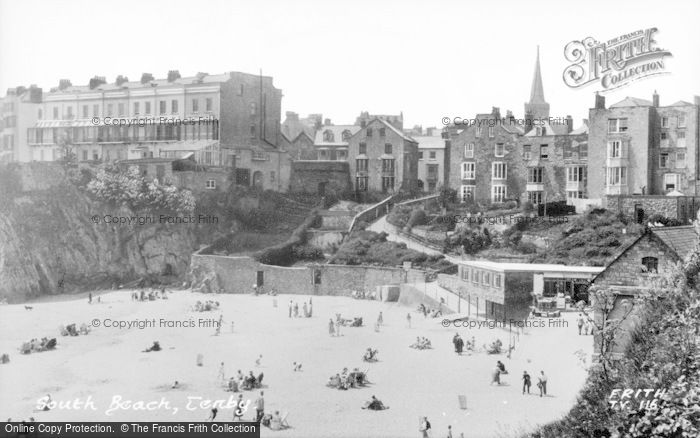 Photo of Tenby, South Beach c.1960 - Francis Frith