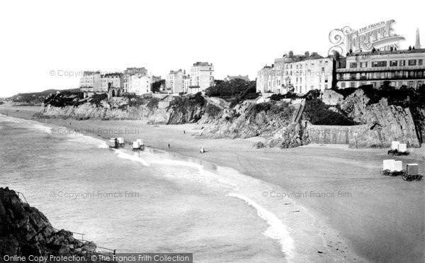 Photo of Tenby, South Sands 1890