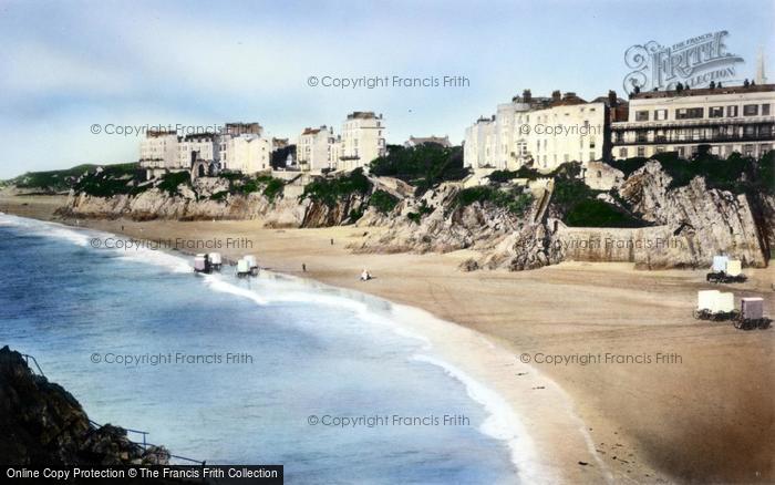 Photo of Tenby, South Sands 1890