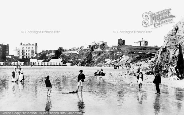 Photo of Tenby, South Sands 1890