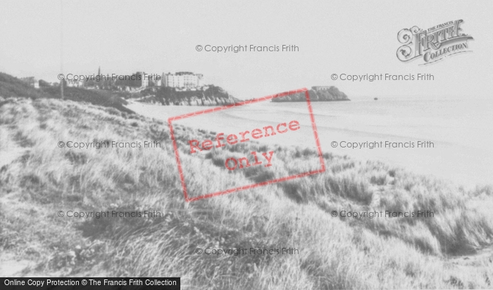 Photo of Tenby, South Shore c.1955