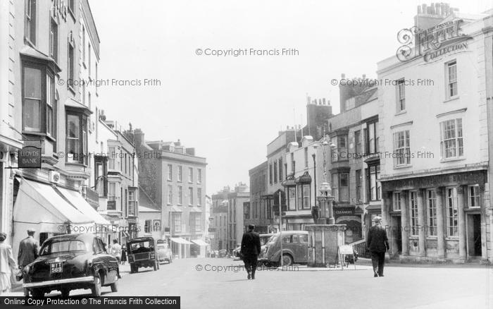 Photo of Tenby, Square c.1955