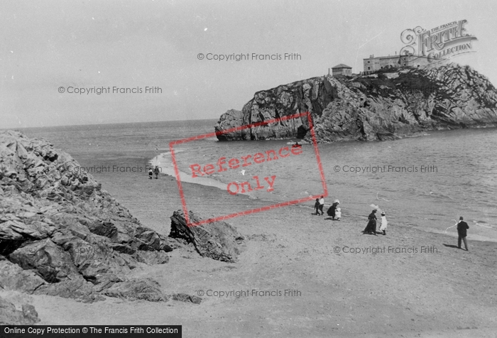 Photo of Tenby, St Catherine's Rock 1890