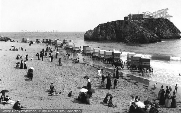 Photo of Tenby, St Catherine's Rock 1890