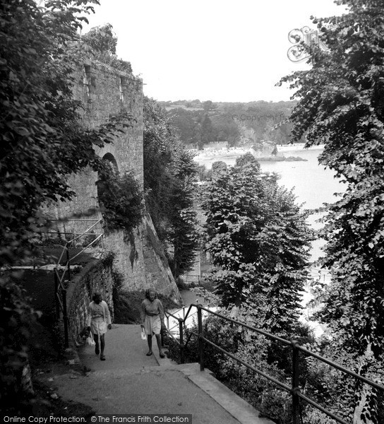 Photo of Tenby, Steps To Beach And Harbour 1950