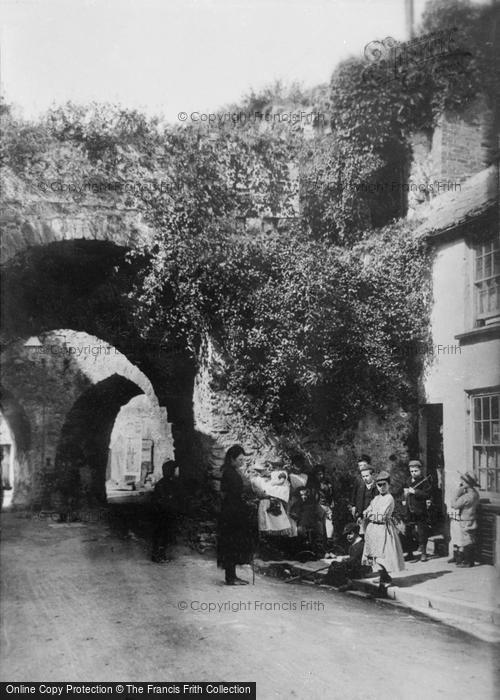 Photo of Tenby, The Five Arches 1890
