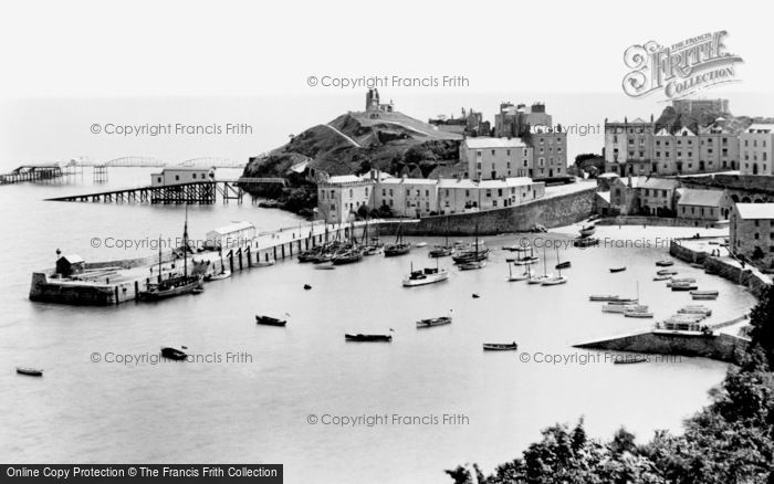 Photo of Tenby, The Harbour 1925