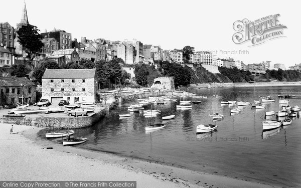 Photo of Tenby, The Harbour c.1960