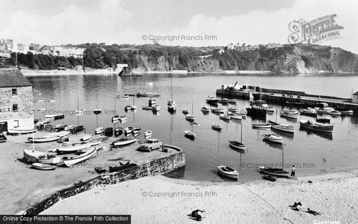 Photo of Tenby, The Harbour c.1960