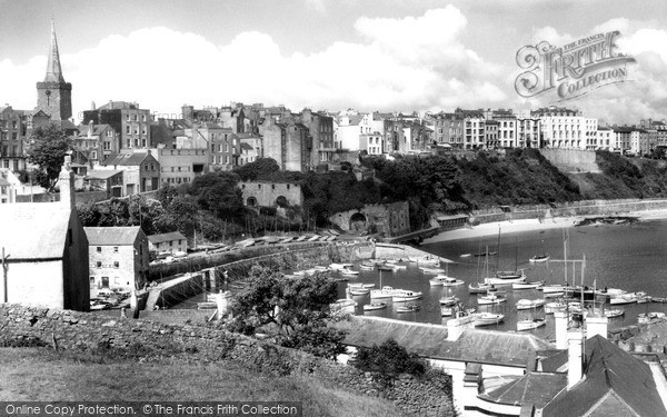 Photo of Tenby, The Harbour c.1965