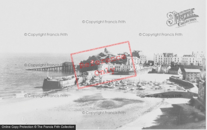 Photo of Tenby, The Harbour c.1965