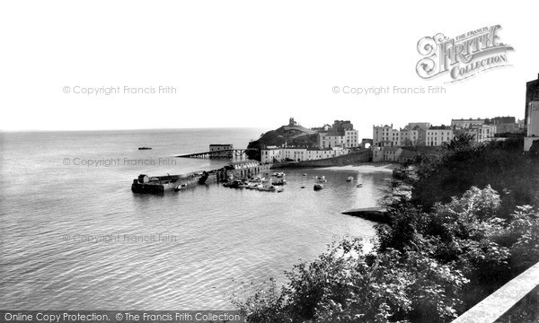 Photo of Tenby, The Harbour c.1965