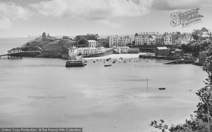Photo of Tenby, The Harbour View From St David's Hotel c.1960