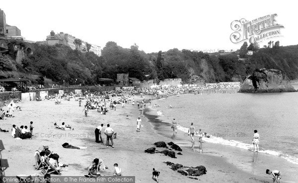 Photo of Tenby, The North Beach 1950