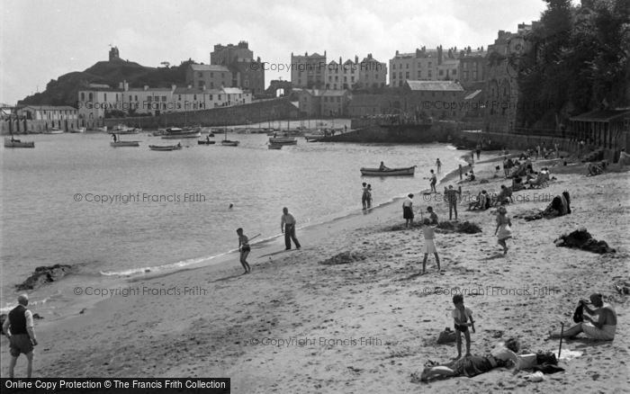 Photo of Tenby, The North Beach 1950