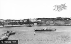 View From Castle Hill c.1965, Tenby