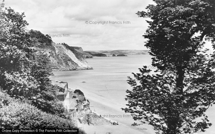 Photo of Tenby, View From Fourcroft Hotel c.1960