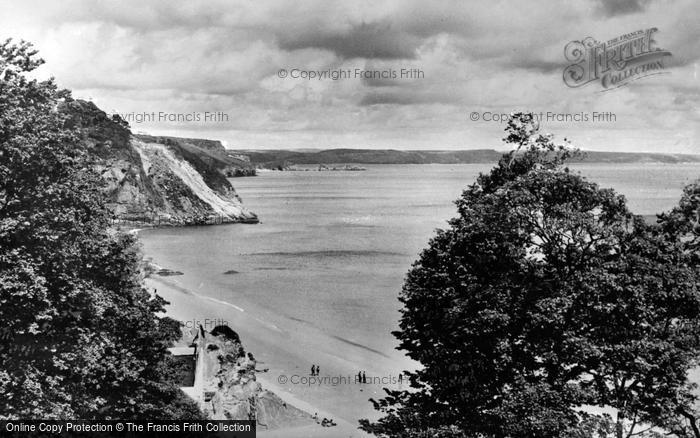 Photo of Tenby, View From Fourcroft Hotel c.1960