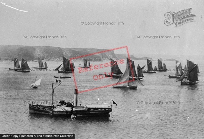 Photo of Tenby, View In The Harbour 1890