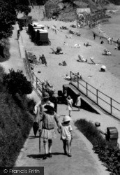 Walking Home From The Beach 1925, Tenby