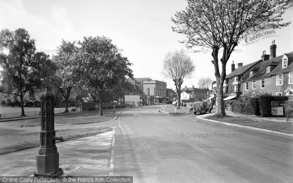Photo of Tenterden, East Cross And High Street c.1955