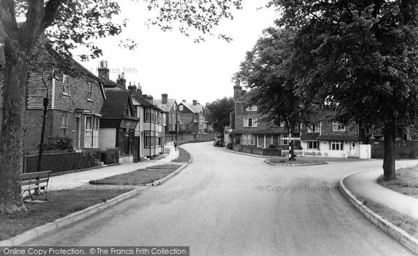 Photo of Tenterden, Golden Square As Seen From Oaks Road c.1960