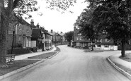 Tenterden, Golden Square as seen from Oaks Road c1960