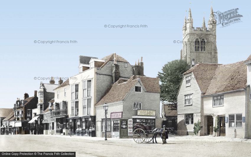Tenterden, High Street 1900