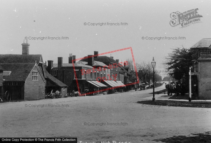Photo of Tenterden, High Street 1901