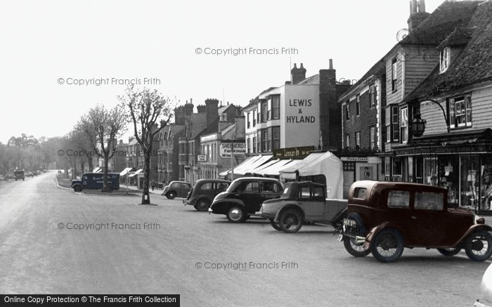 Photo of Tenterden, High Street c.1950