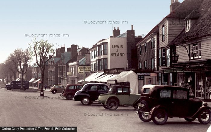 Photo of Tenterden, High Street c.1950