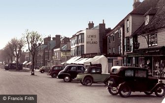 Tenterden, High Street c1950