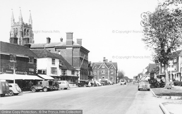Photo of Tenterden, High Street c.1955