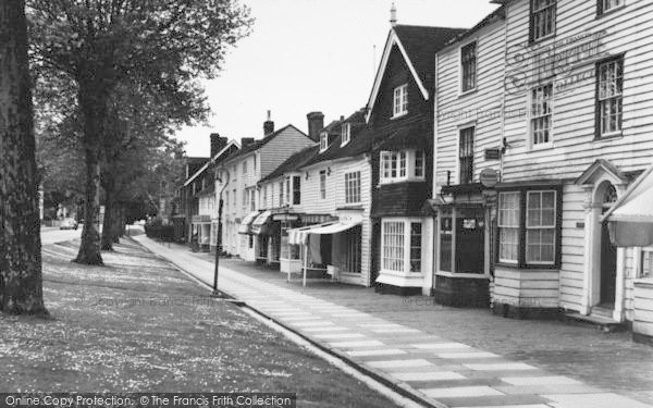 Photo of Tenterden, High Street c.1960