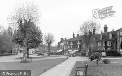 High Street From Oaks Road c.1950, Tenterden