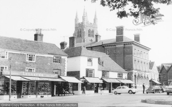 Photo of Tenterden, Leonards Shoemakers, Millers And The Bank c.1965